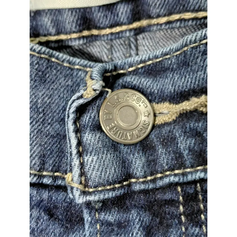 Levi's Signature Blue Straight Leg Relaxed Fit Jeans Men Size W40 L30